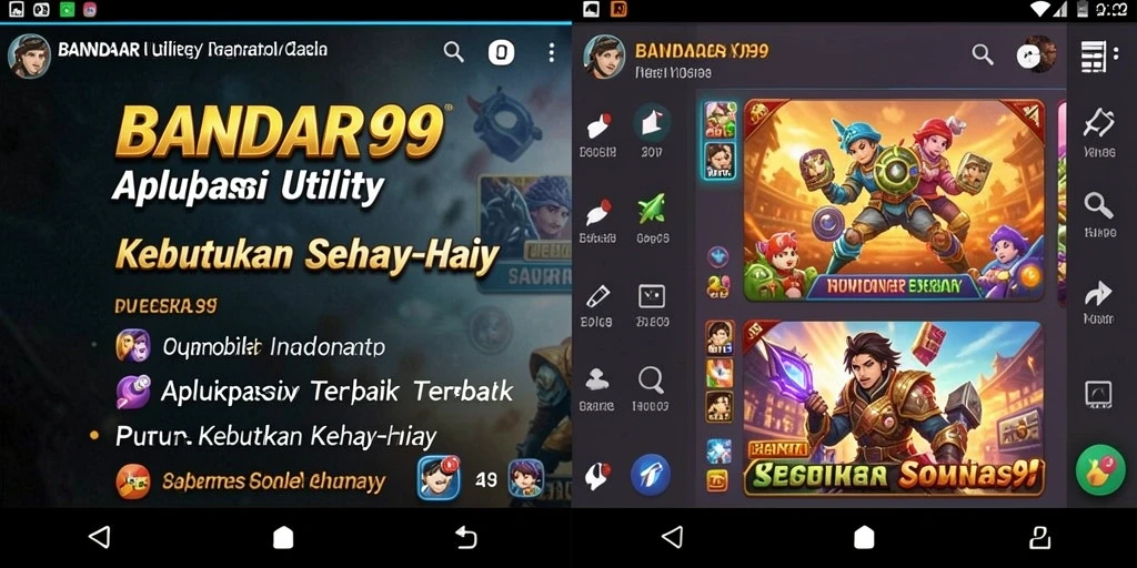 Tampilan antarmuka utama BANDAR99 yang praktis dan user-friendly.