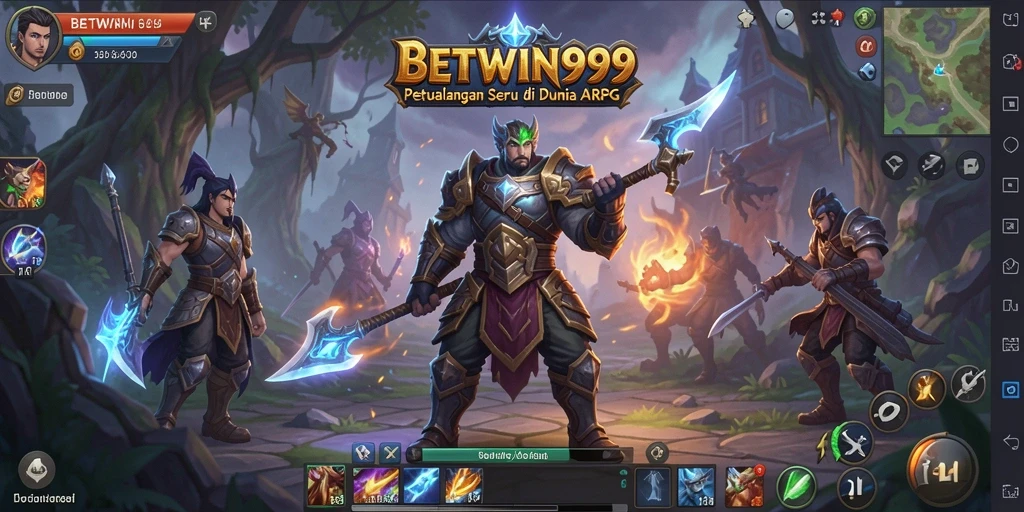 Gameplay menarik BETWIN999 dengan pertarungan seru dan karakter unik.