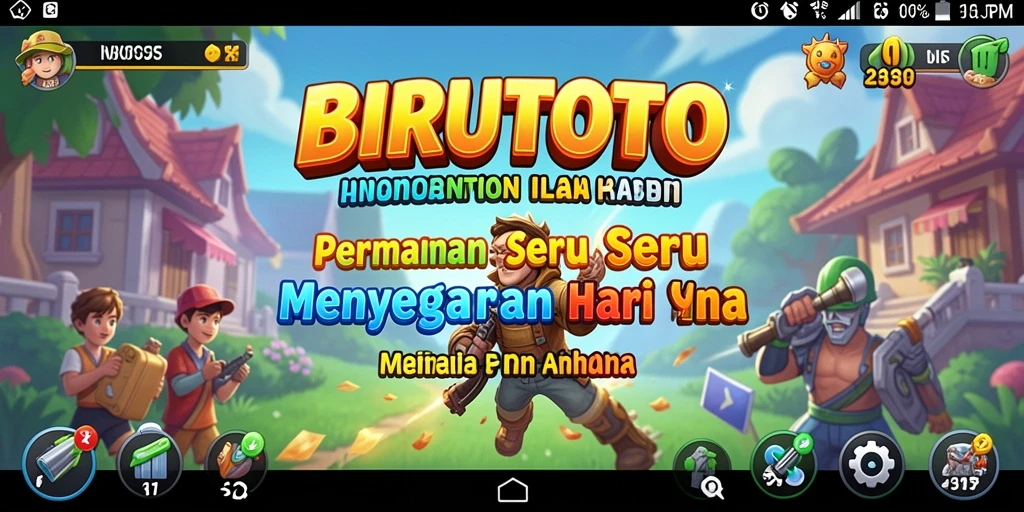 Tampilan menarik dari gameplay BIRUTOTO yang seru dan mengasyikkan.