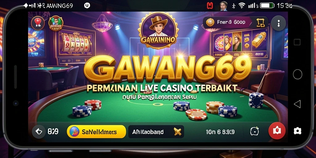 Gameplay Live Casino yang seru dan interaktif di GAWANG69.
