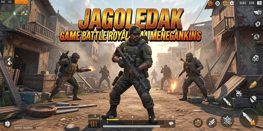 Tangkapan layar dari gameplay JAGOLEDAK yang seru dan menegangkan.