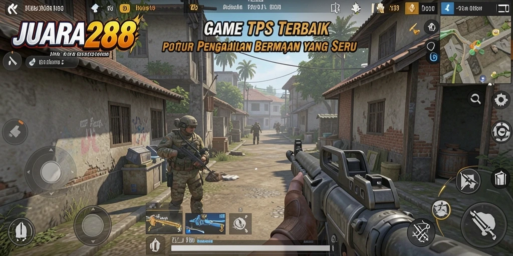Tampilan gameplay JUARA288 yang mendebarkan dan penuh aksi.