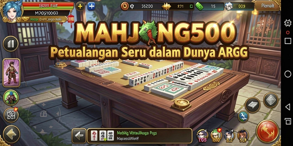 Tampilan gameplay seru di dunia <strong>MAHJONG500</strong> yang penuh aksi.