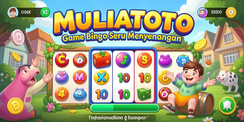 Gameplay seru di MULIATOTO dengan kartu Bingo yang beragam.