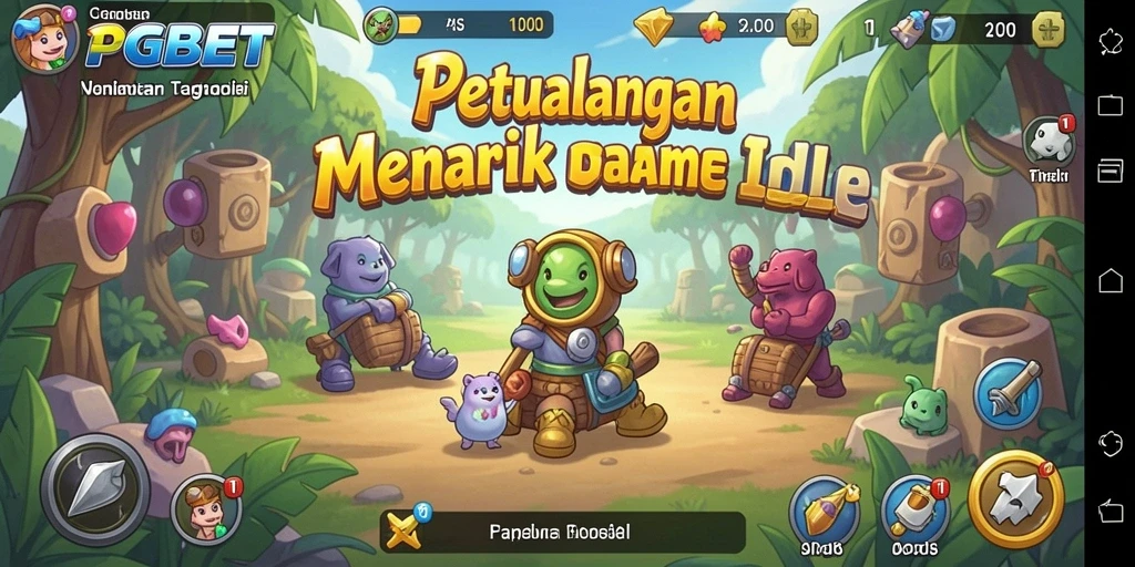 Screenshot gameplay PGBET yang menarik dan seru di dunia Idle.