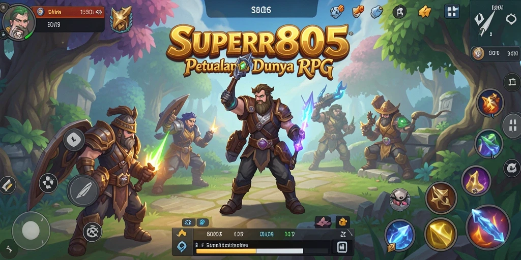 Gameplay mendebarkan dan karakter yang menarik dalam SUPER805.
