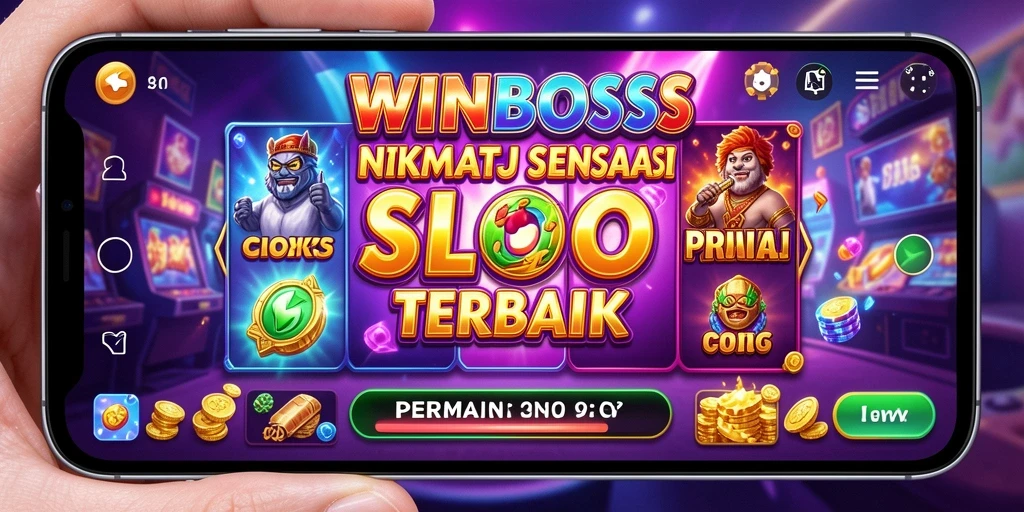 Tampilan gameplay slot yang menarik dan penuh warna di WINBOSS.